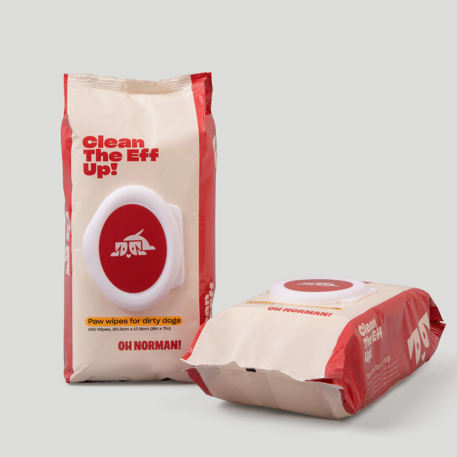 Clean The Eff Up! Paw Wipes For Dirty Dogs