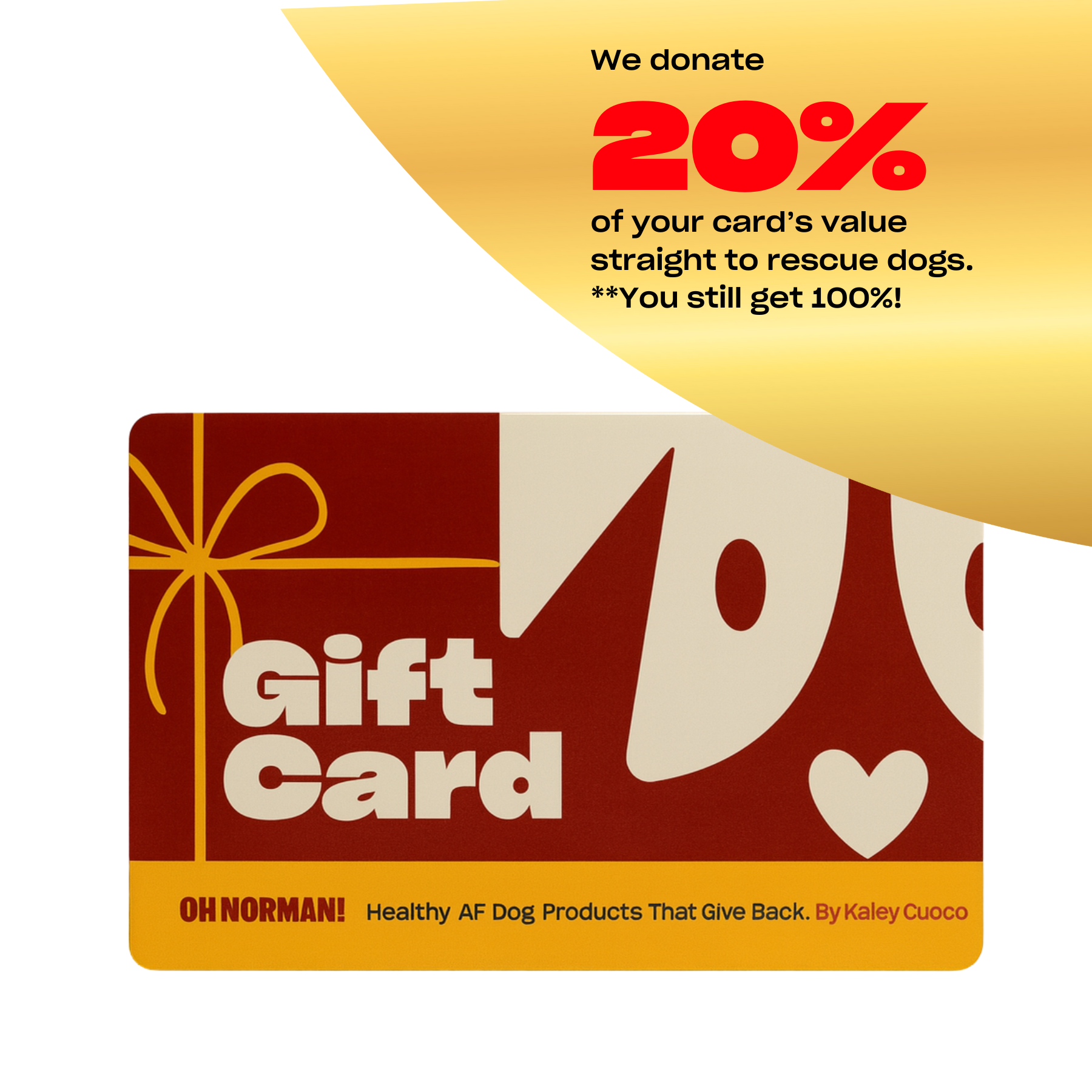 Digital- Oh Norman! Gift Card - The Gift That Gives Back