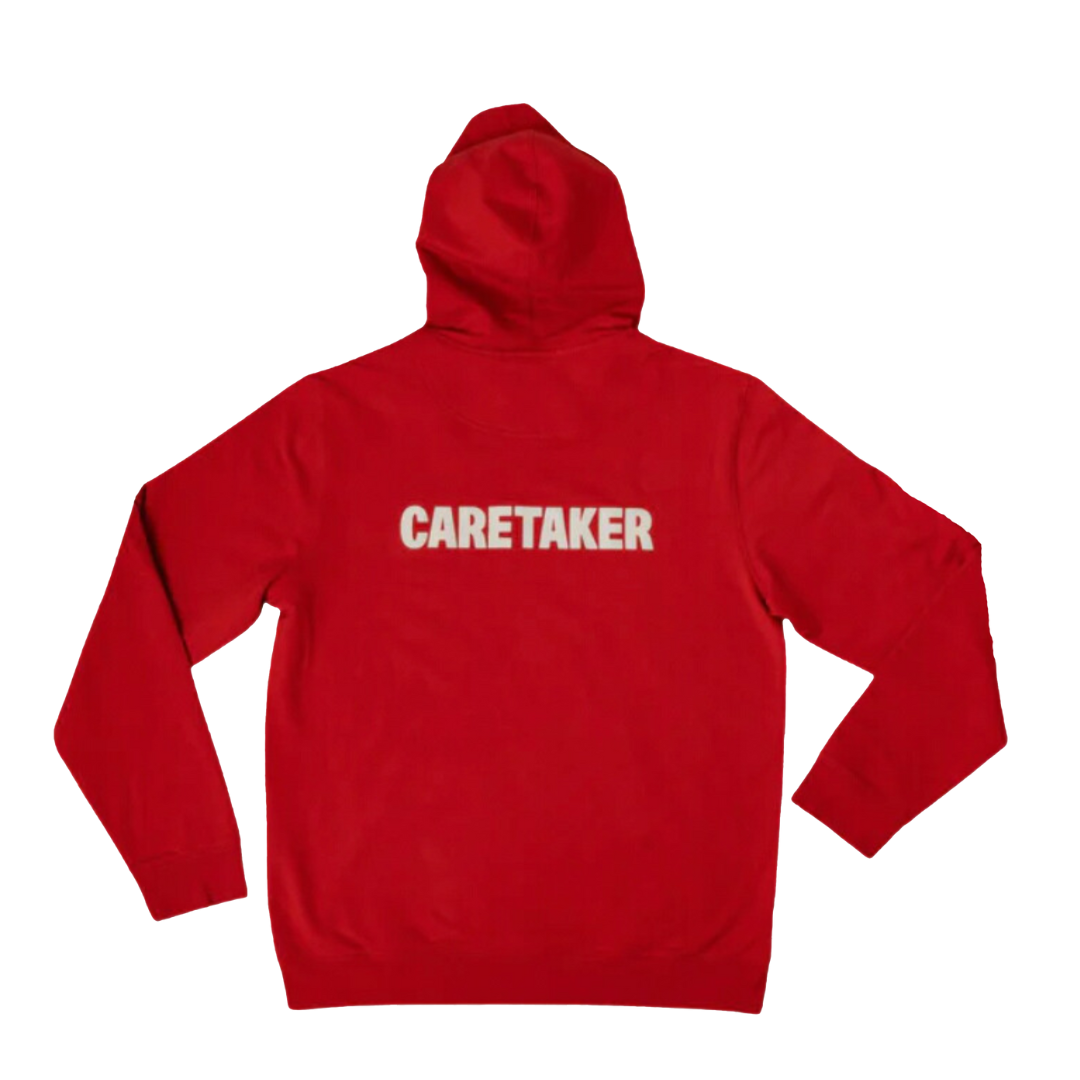 HUMAN MADE フリースパーカー レッド Grin zip front hoodie - Racing Red - PureAtlanta.com