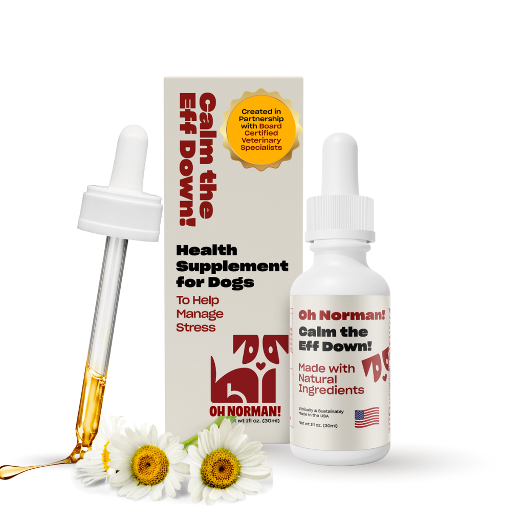 Calm the Eff Down! All-Natural Calming Supplement For Dogs – Oh Norman