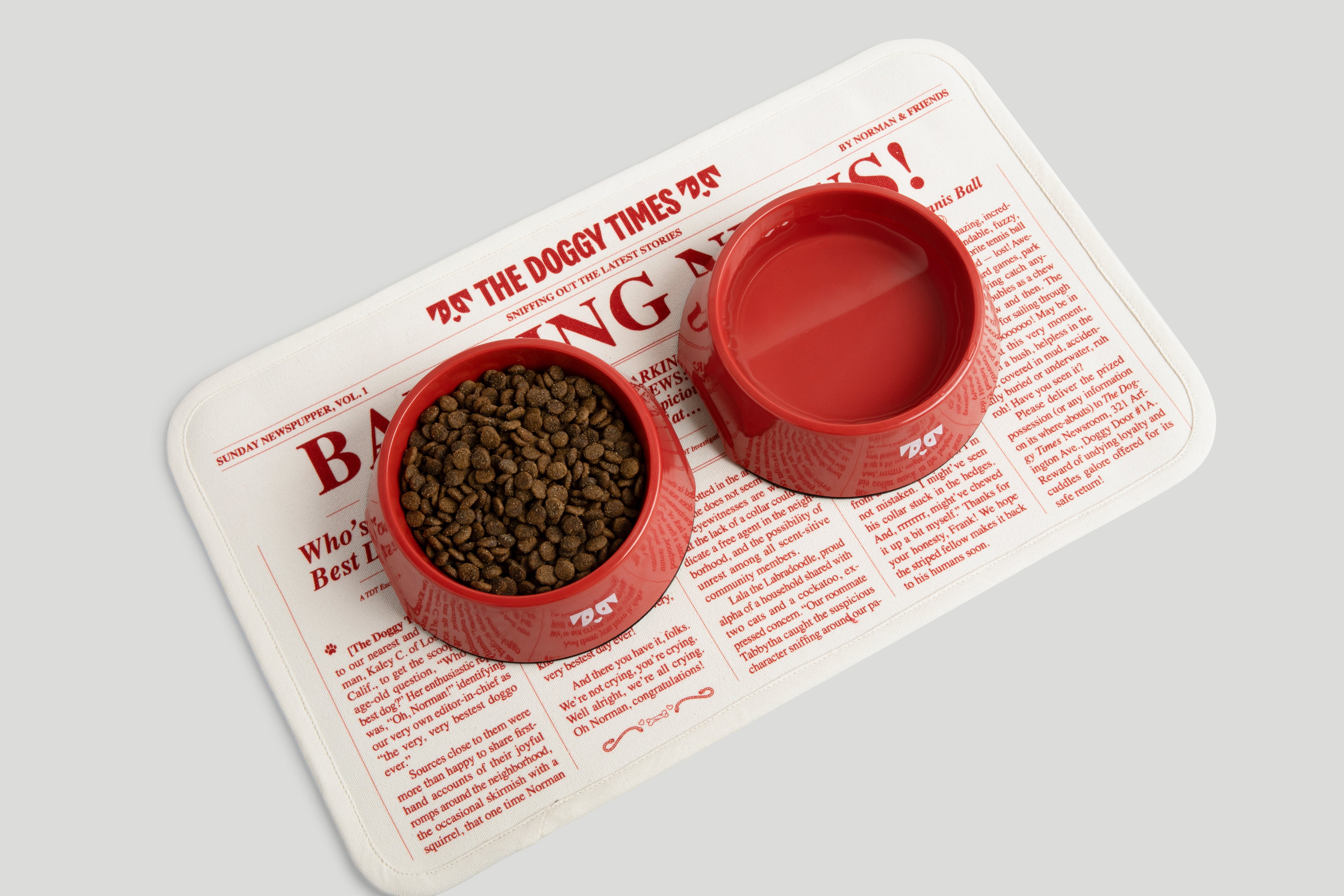 Morning Newspupper Placemat