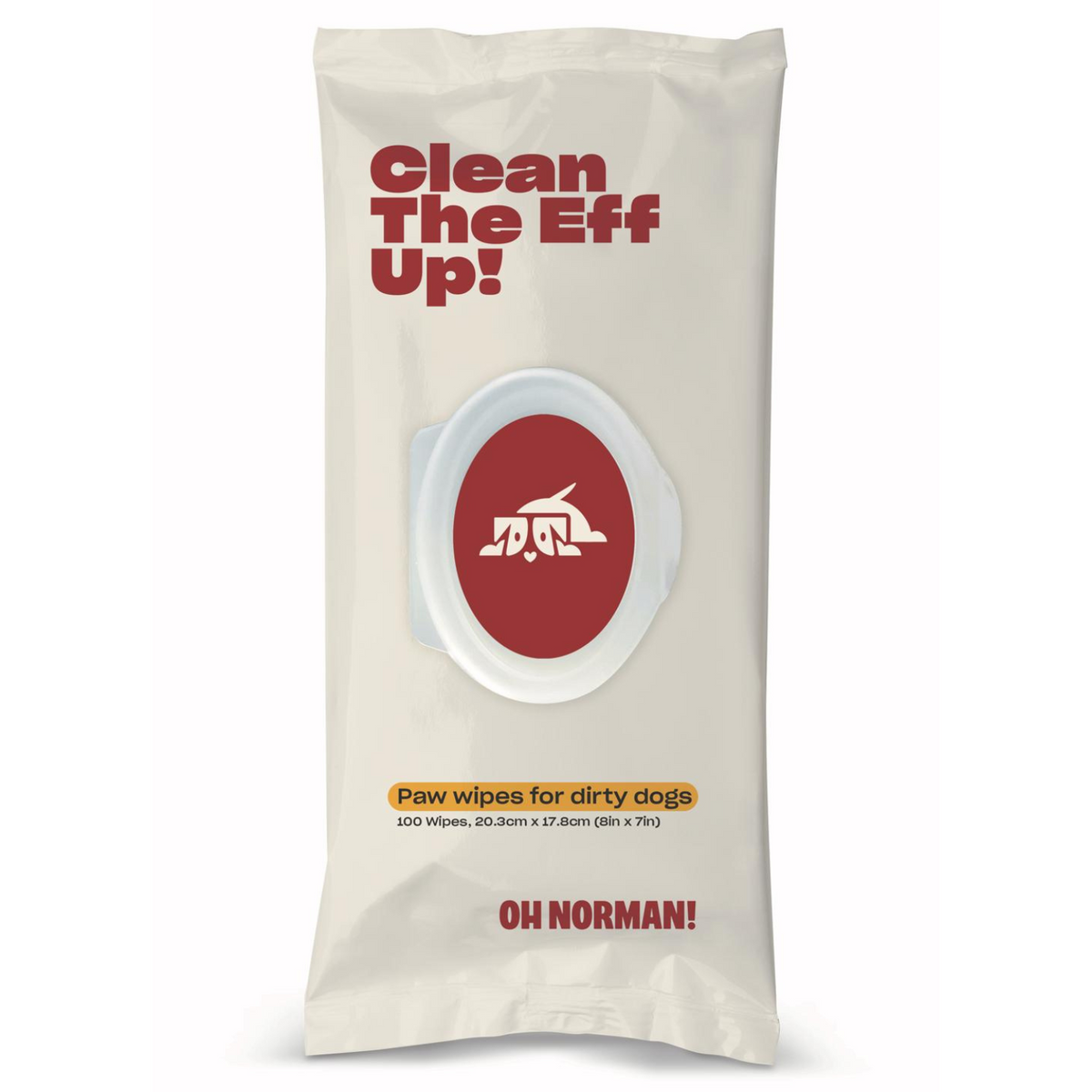 Clean The Eff Up! Paw Wipes For Dirty Dogs